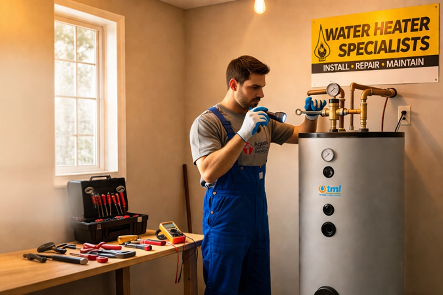 calorifiers installation and repair