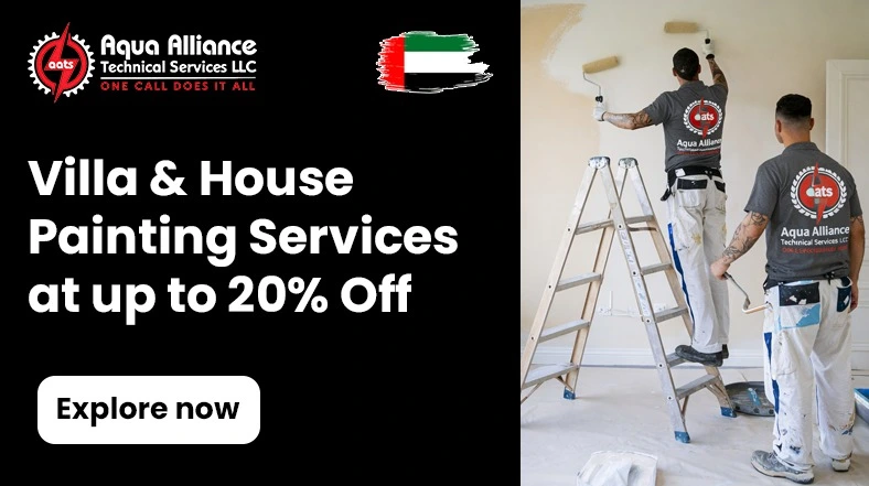 Home villa painting service in dubai