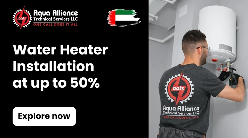 Home water heater installation in uae