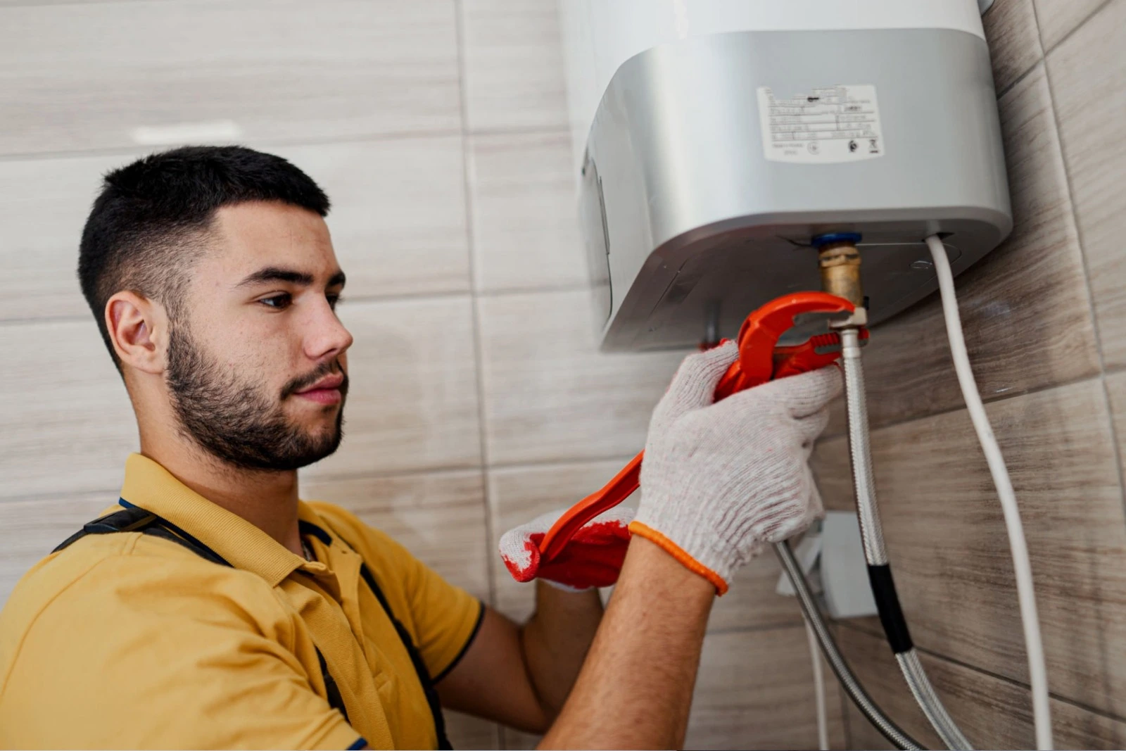 water heater installation